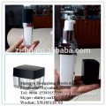 Acrylic pakaging 15ml square plastic bottle with pump dispenser